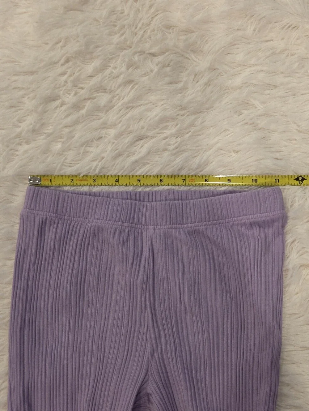 Old Navy Bundle Of 3 Pairs Flare Leggings Black, Teal, Purple Girls Size 10/12